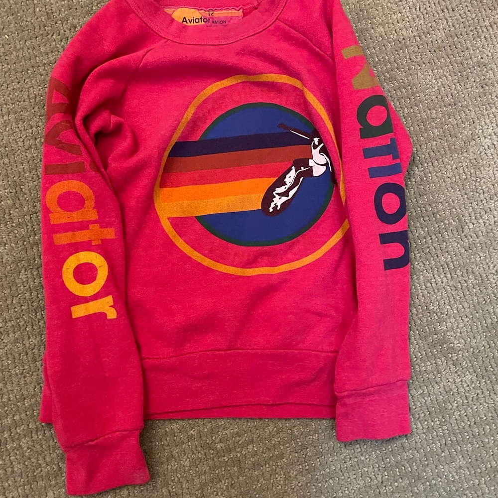 Kids aviatornation crewneck